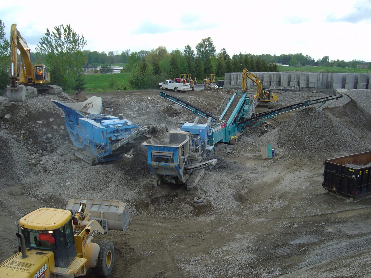Crushing in Portland, OR commercial and residential